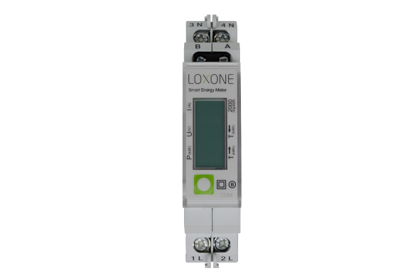 Loxone Modbus Energiezähler 1-Phasig Loxone Modbus Energiezähler 1-Phasig
